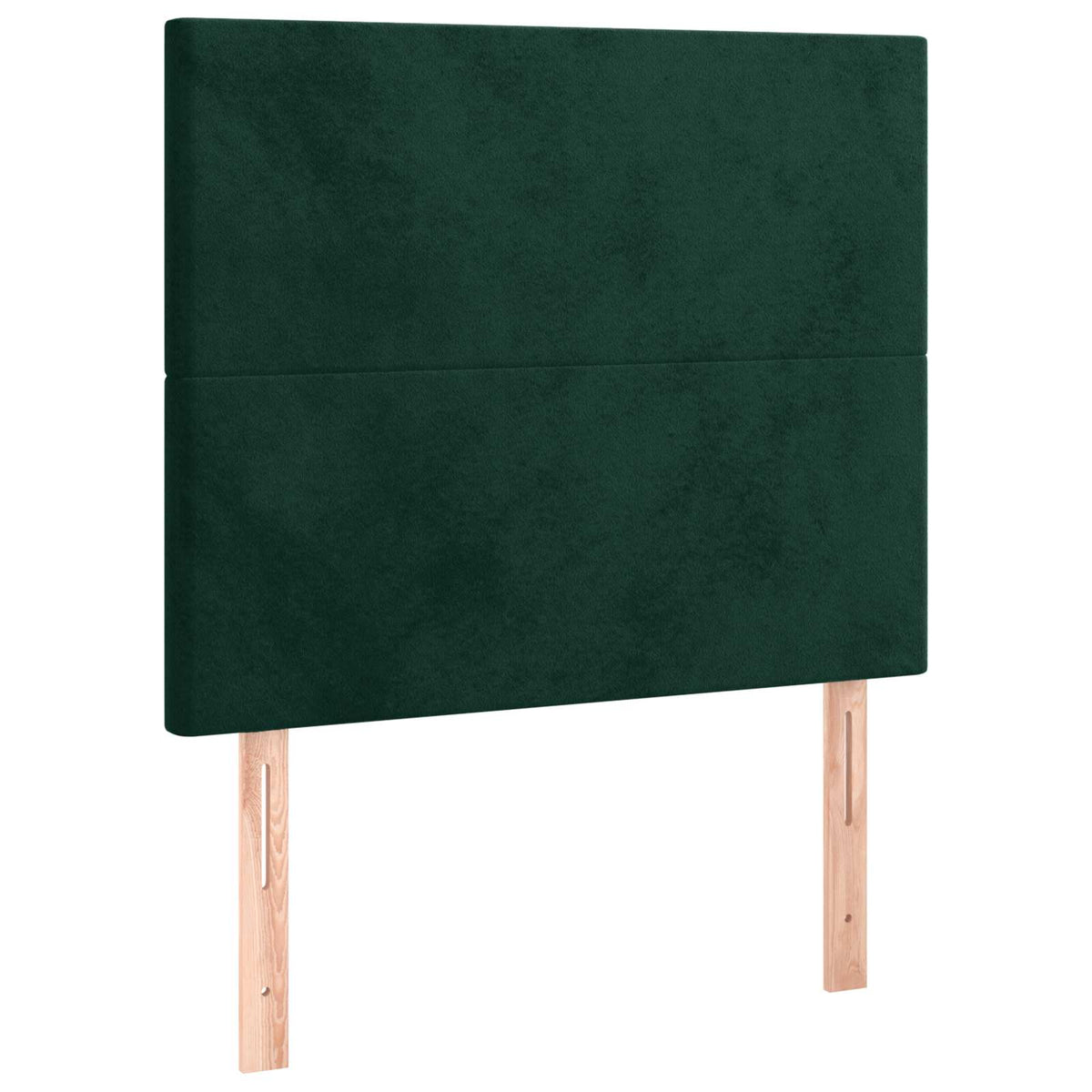 Giroletto senza Materasso Verde Scuro 120x190 cm Velluto