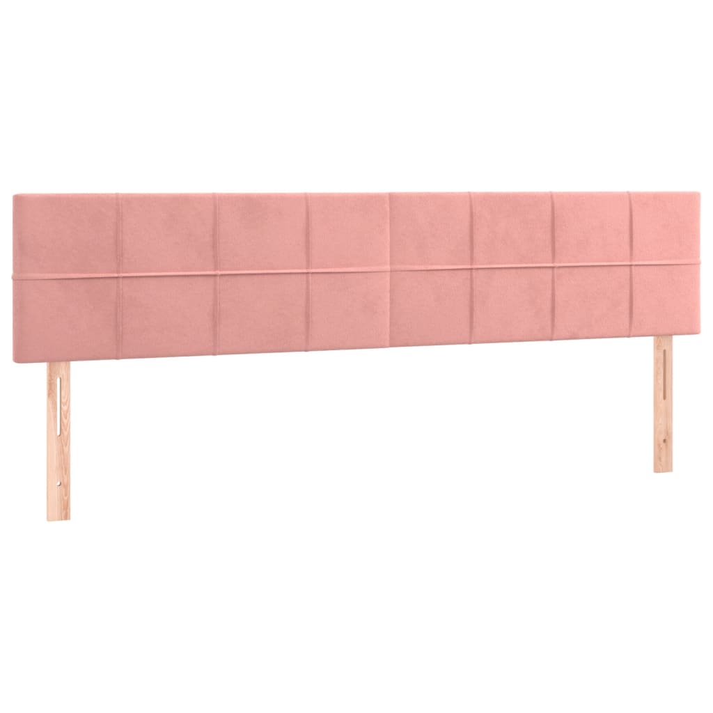 Giroletto senza Materasso Rosa 120x190 cm Velluto