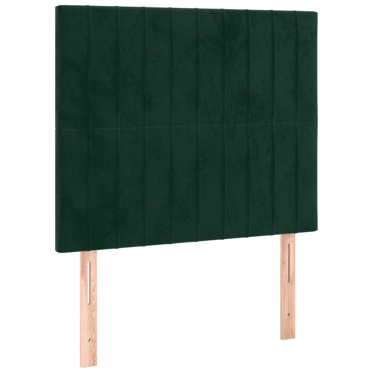 Giroletto senza Materasso Verde Scuro 120x190 cm Velluto
