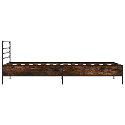 Giroletto Rovere Fumo 100x200 cm in Legno Multistrato e Metallo | homemem39