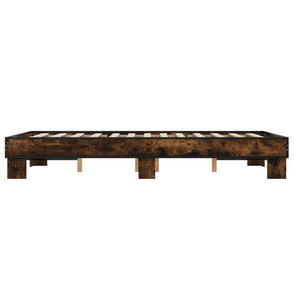 Giroletto Rovere Fumo 140x200 cm in Legno Multistrato Metallo | homemem39
