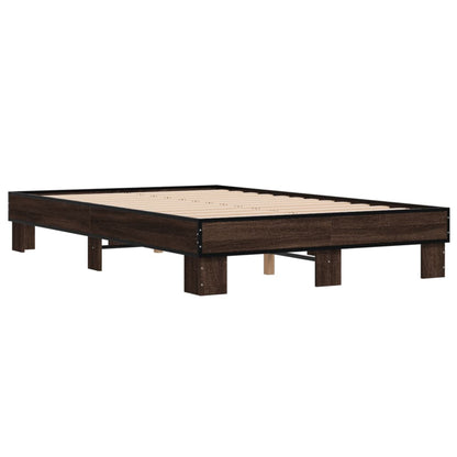 Giroletto Rovere Marrone 120x200cm in Legno Multistrato Metallo | homemem39