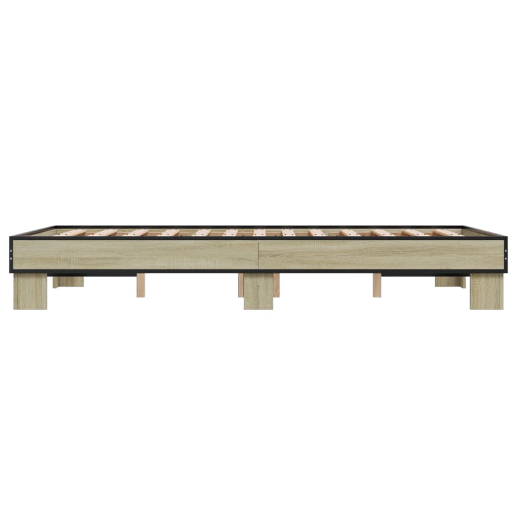 Giroletto Rovere Sonoma 120x190 cm in Legno Multistrato Metallo