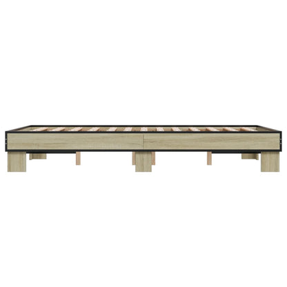 Giroletto Rovere Sonoma 120x190 cm in Legno Multistrato Metallo