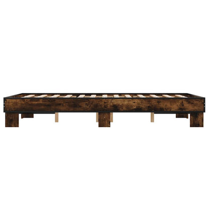 Giroletto Rovere Fumo 140x190 cm in Legno Multistrato Metallo | homemem39