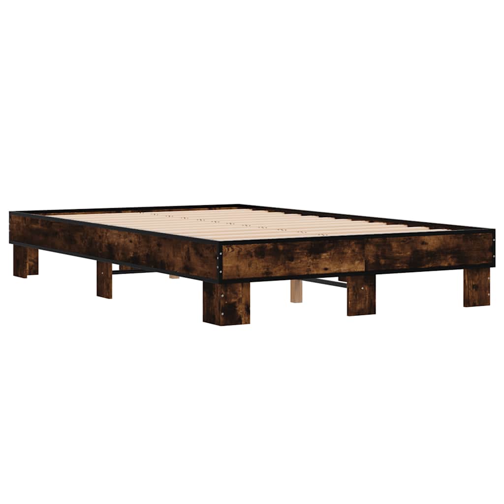 Giroletto Rovere Fumo 140x190 cm in Legno Multistrato Metallo | homemem39