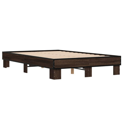 Giroletto Rovere Marrone 140x190cm in Legno Multistrato Metallo | homemem39