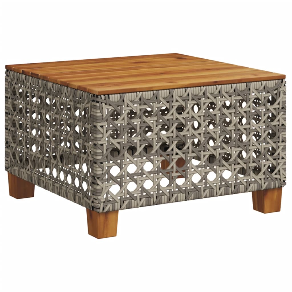 Set Divano da Giardino 6 pz con Cuscini Grigio in Polyrattan | homemem39