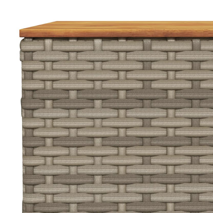 Set Divano da Giardino 6 pz con Cuscini Grigio in Polyrattan | homemem39