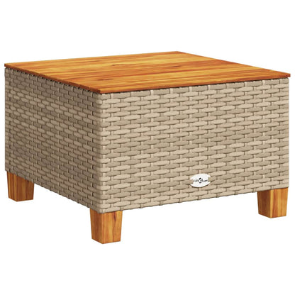 Set Divano da Giardino 10 pz con Cuscini Beige in Polyrattan - homemem39
