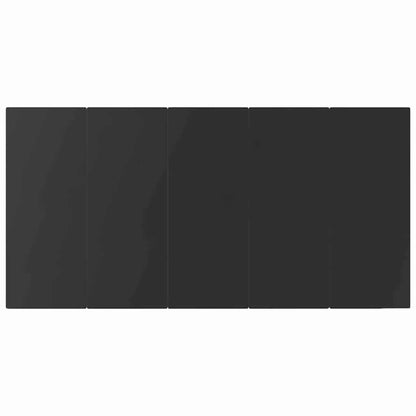 Set da Pranzo per Giardino con cuscino 7 pcs Beige polyrattan