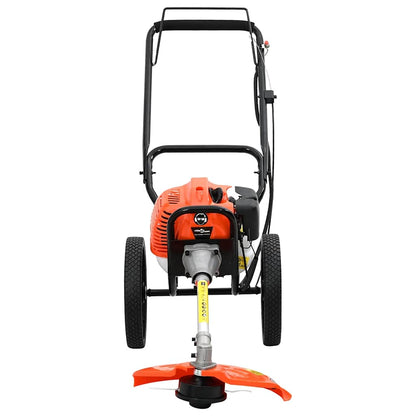 Decespugliatore con Ruote Arancione 52 cc 1,45 kW | homemem39
