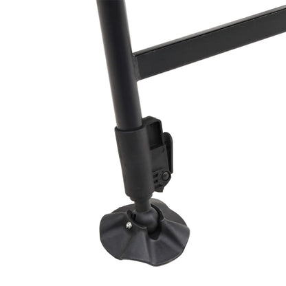 Lettino da Pesca Gambe Anti Fango Regolabili Pieghevole Verde - homemem39