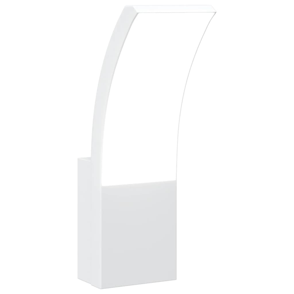Applique per Esterni con LED Bianca in Alluminio Pressofuso