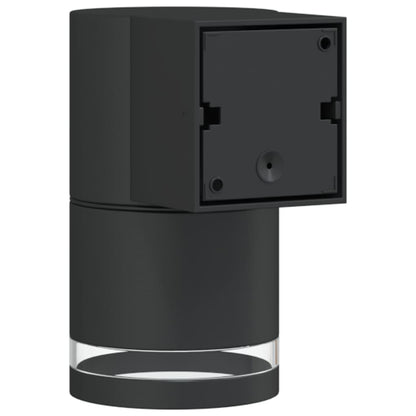 Outdoor Wall Lights 2 pcs Black Die Cast Aluminium