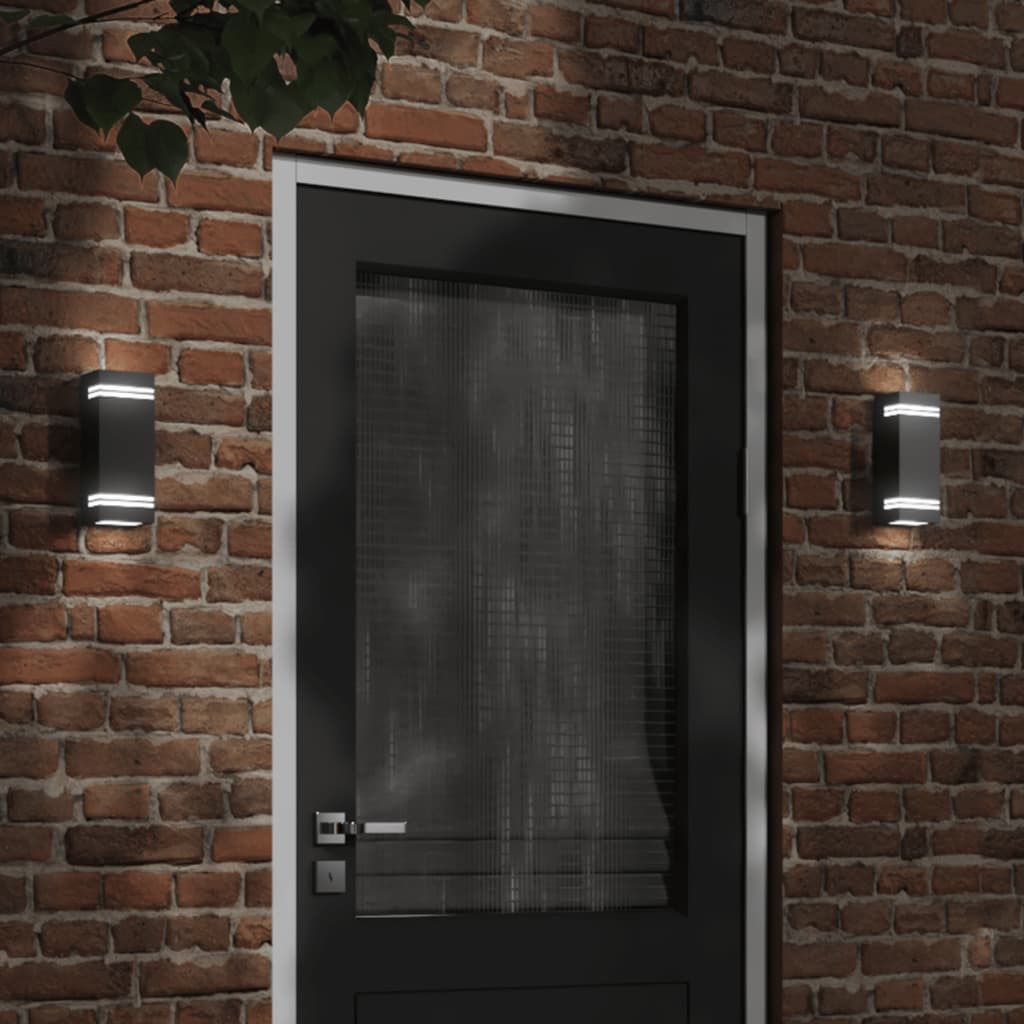 Black Outdoor Applique in Stainless Steel