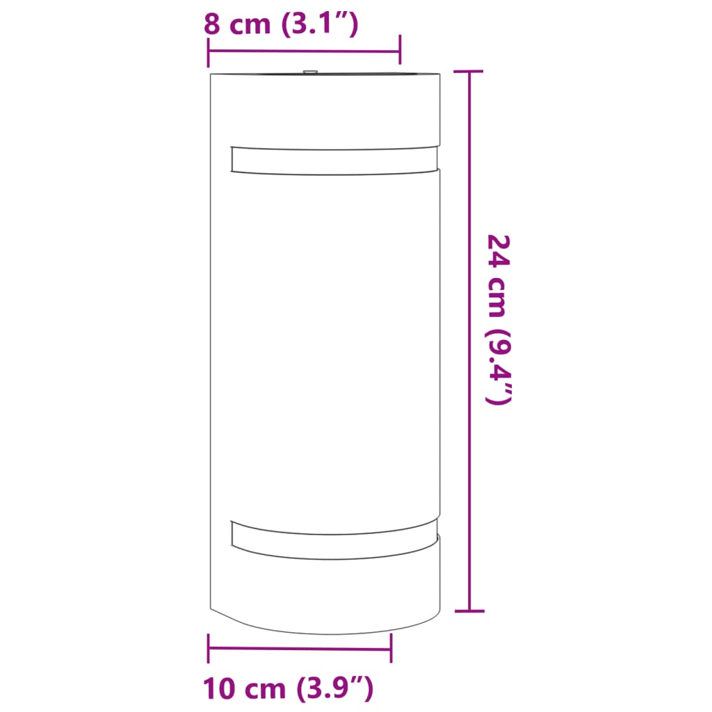 Schwarze Outdoor-Applikation aus Aluminiumdruckguss