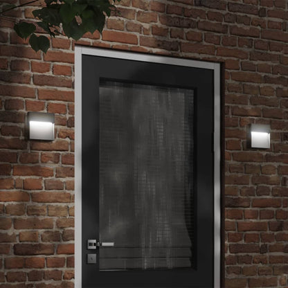 Outdoor Wall Lamp with Black LED in Die-Cast Aluminium