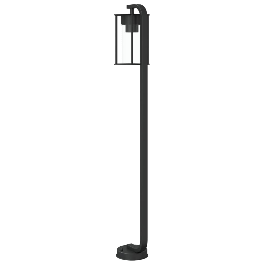 Lampade da Terra per Esterni 3 pz Nere 100 cm in Acciaio Inox - homemem39