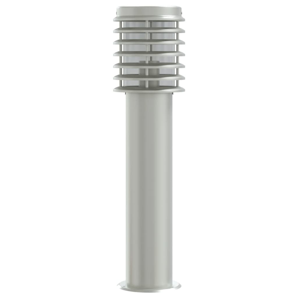 Outdoor Floor Lamps 3 pcs Black 60 cm in Stainless Steel