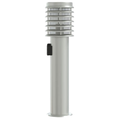 Outdoor Floor Lamp with Silver Socket 60 cm in Steel