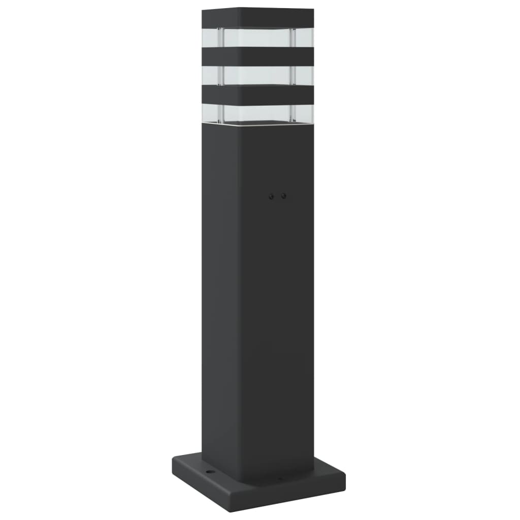 Black Outdoor Floor Lamps 50 cm in Aluminium