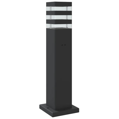 Black Outdoor Floor Lamps 50 cm in Aluminium