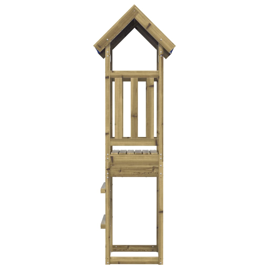 Torre da Gioco 52,5x46,5x208 cm in Legno di Pino Impregnato