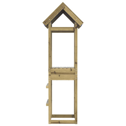 Torre da Gioco 52,5x46,5x195 cm in Legno di Pino Impregnato