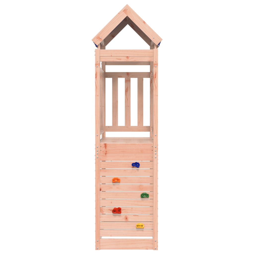 Torre da Gioco con Arrampicata 110,5x52,5x215 cm Abete Douglas