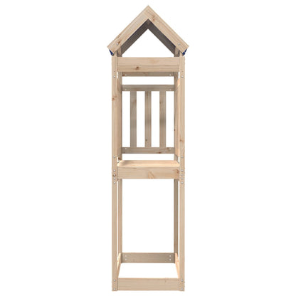 Torre da Gioco 110,5x52,5x215 cm in Legno Massello di Pino