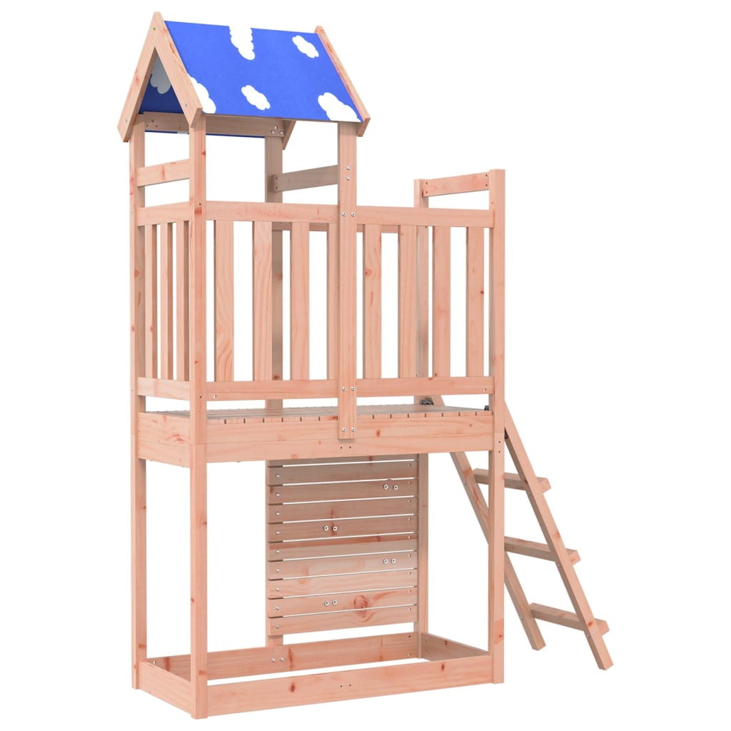 Torre da Gioco con Arrampicata 110,5x52,5x215 cm Abete Douglas