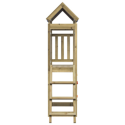 Torre da Gioco con Arrampicata 110,5x52,5x215cm Pino Impregnato