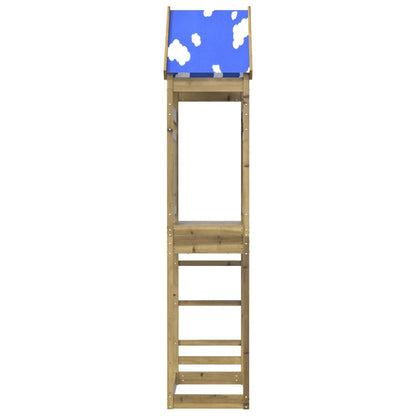 Torre da Gioco 85x52,5x265 cm in Legno di Pino Impregnato