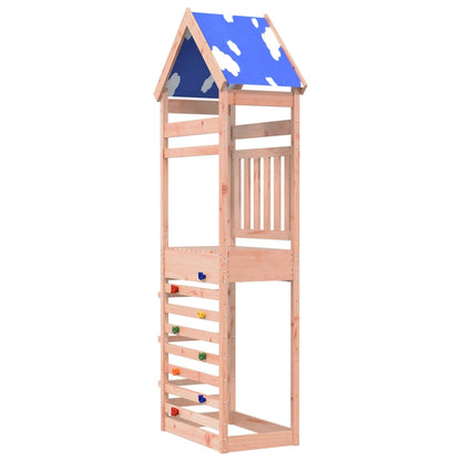 Torre da Gioco con Arrampicata 85x52,5x265 cm Abete Douglas