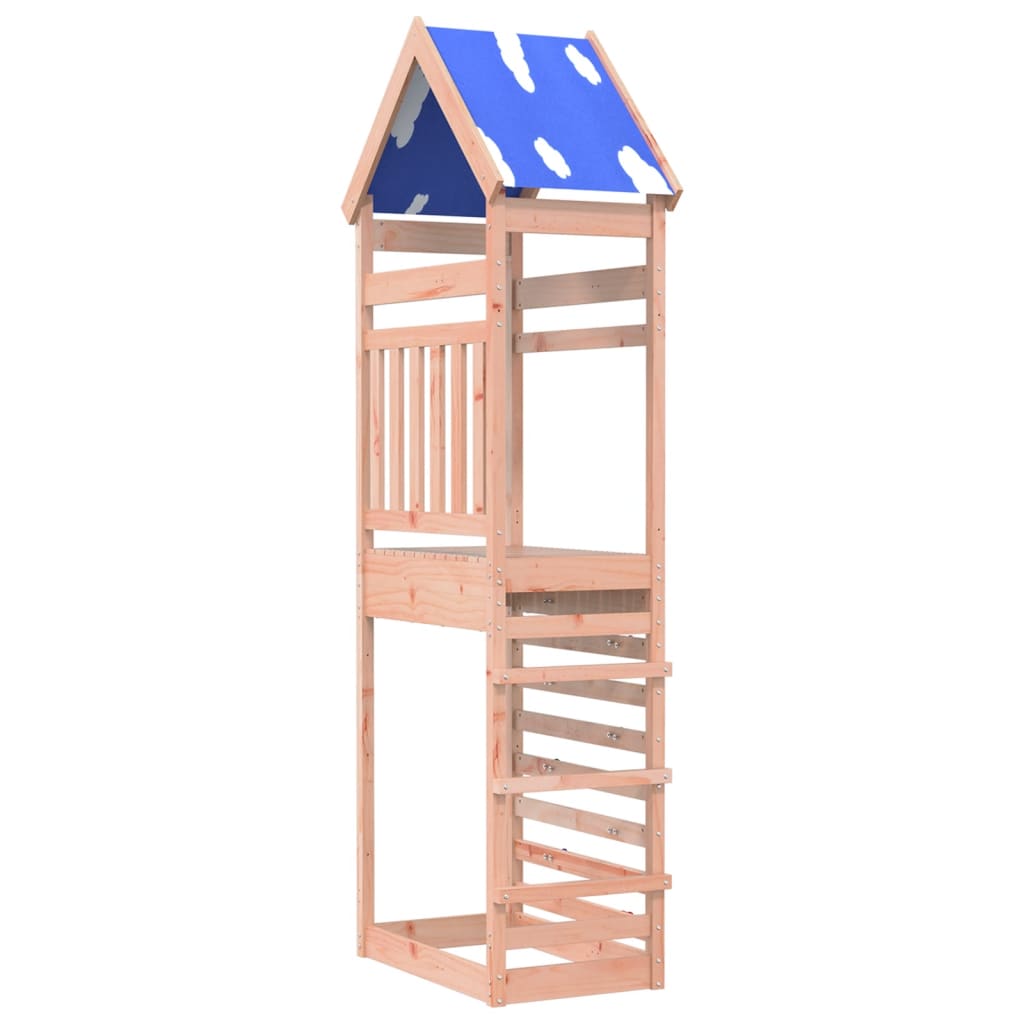 Torre da Gioco con Arrampicata 85x52,5x265 cm Abete Douglas