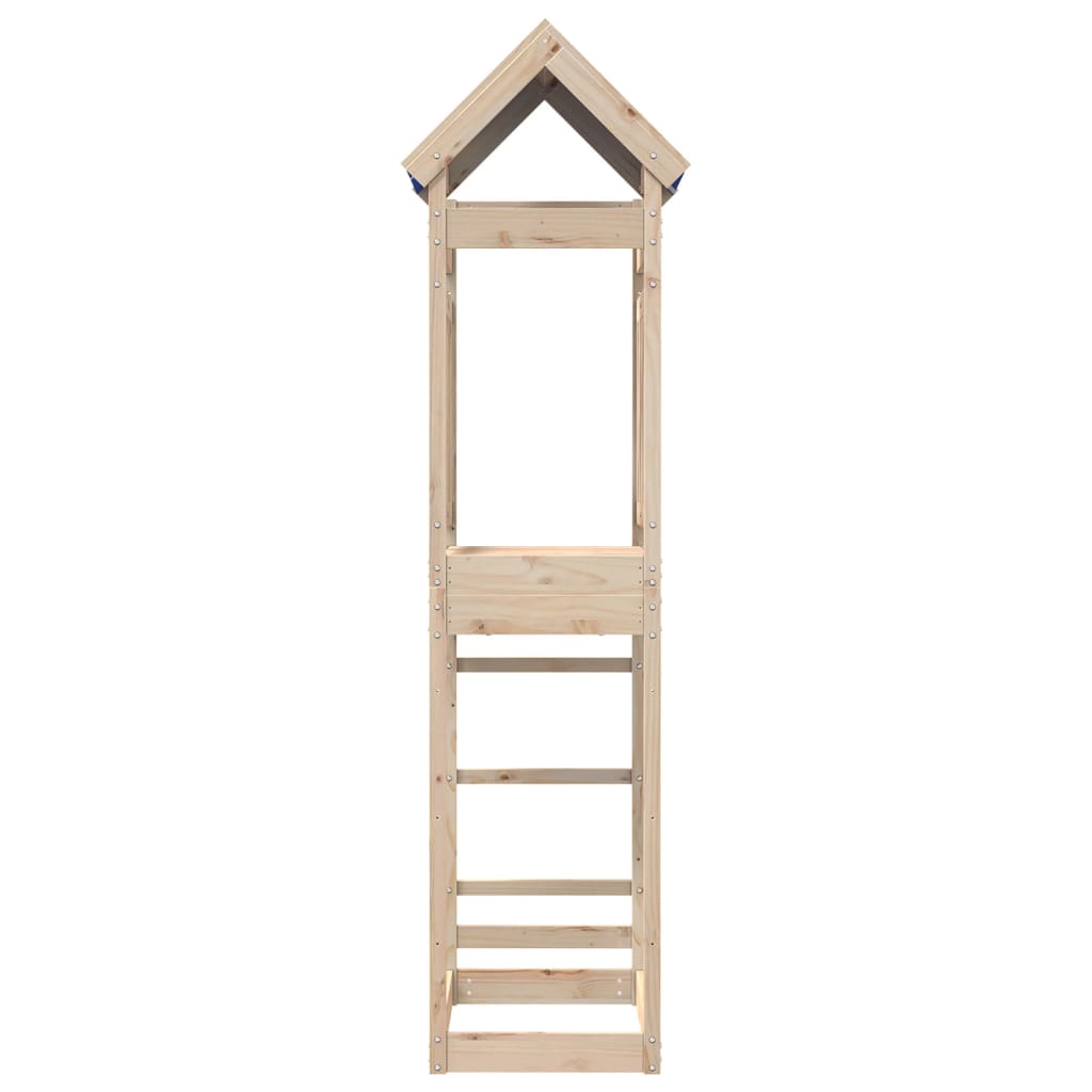 Torre da Gioco 85x52,5x239 cm in Legno Massello di Pino