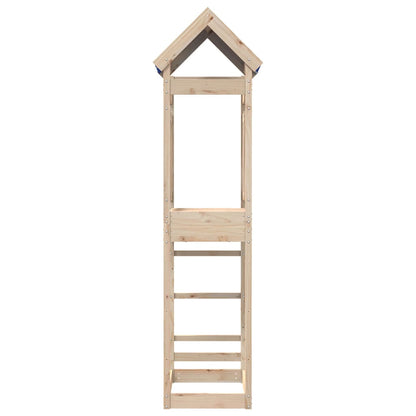 Torre da Gioco 85x52,5x239 cm in Legno Massello di Pino