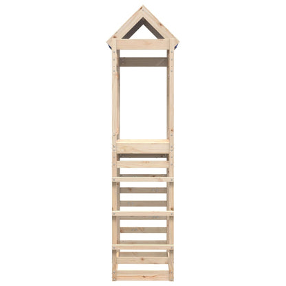 Torre da Gioco con Arrampicata 85x52,5x239 cm Massello Pino