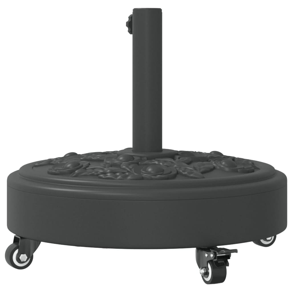Base per Ombrellone con Ruote per Pali Ø38/48 mm 27 kg Rotonda | homemem39