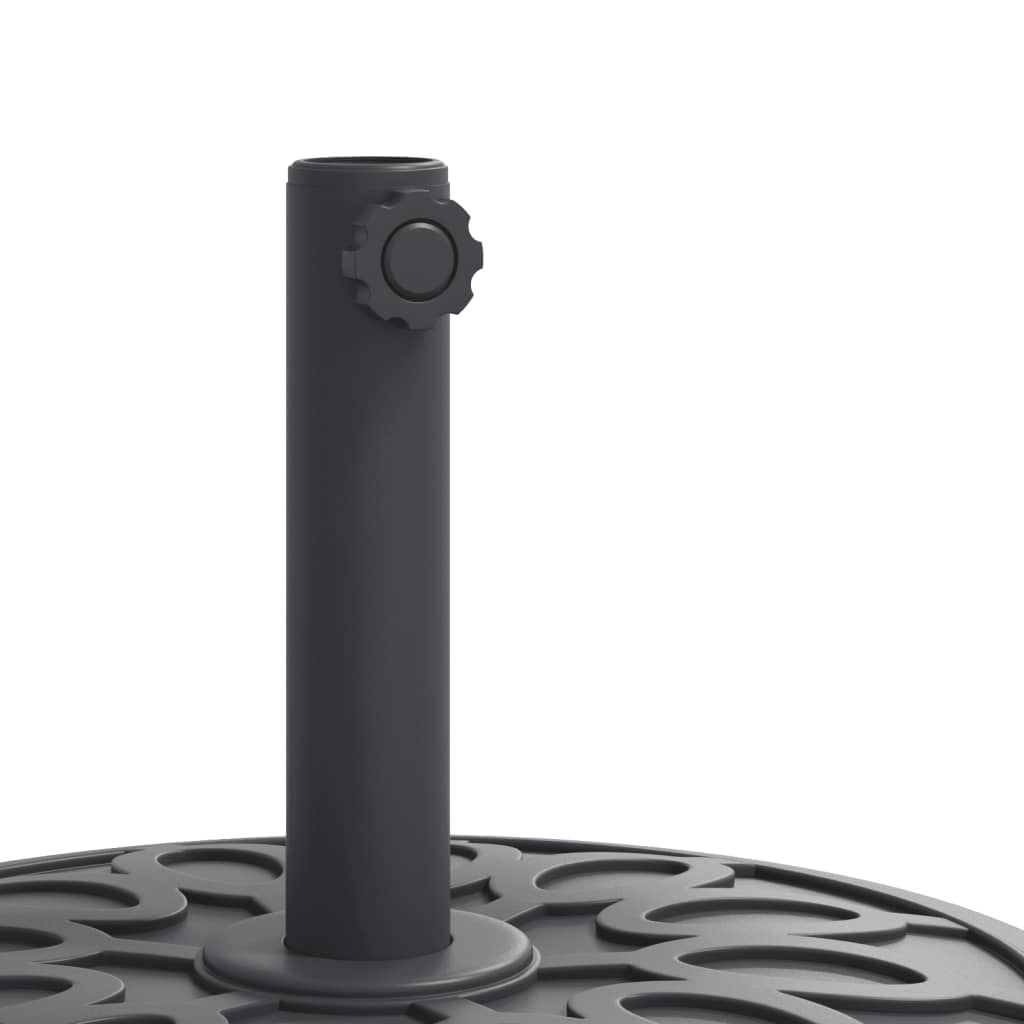 Base per Ombrellone con Ruote per Pali Ø38/48 mm 27 kg Rotonda | homemem39