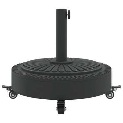 Base per Ombrellone con Ruote per Pali Ø38/48 mm 27 kg Rotonda | homemem39