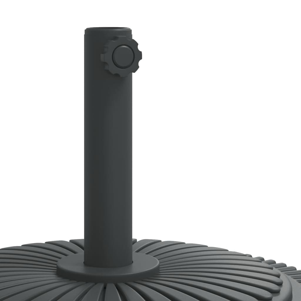 Base per Ombrellone con Ruote per Pali Ø38/48 mm 27 kg Rotonda | homemem39