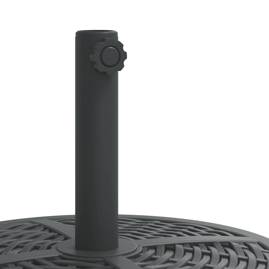 Base per Ombrellone con Ruote per Pali Ø38/48 mm 27 kg Rotonda | homemem39