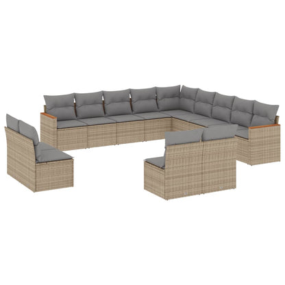 Patio Sofa Set 13-Posti Beige and Grey | homemem39