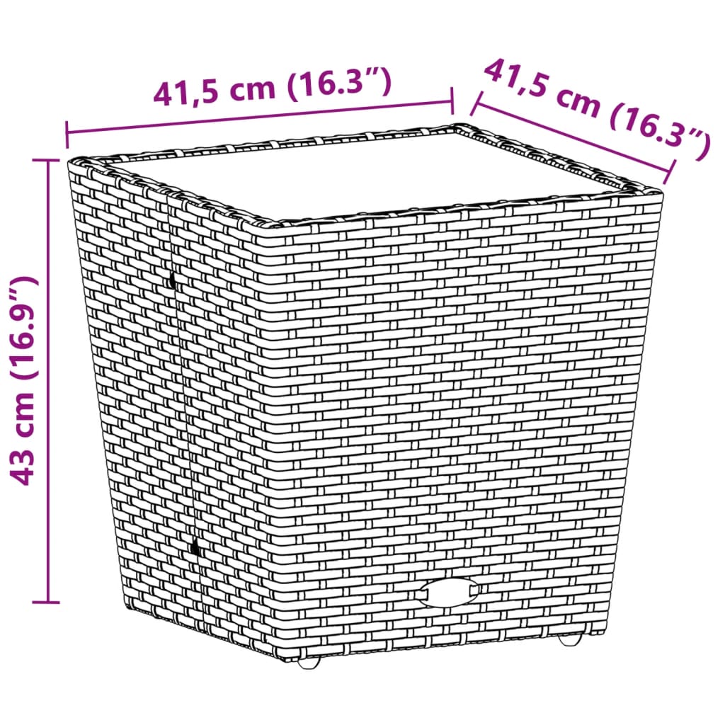 Set da Bistrò 3 pz con Cuscini Beige Polyrattan e Vetro | homemem39