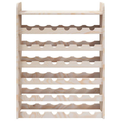 Portavini Pannello Superiore 67,5x25x87 cm Legno Massello Pino - homemem39