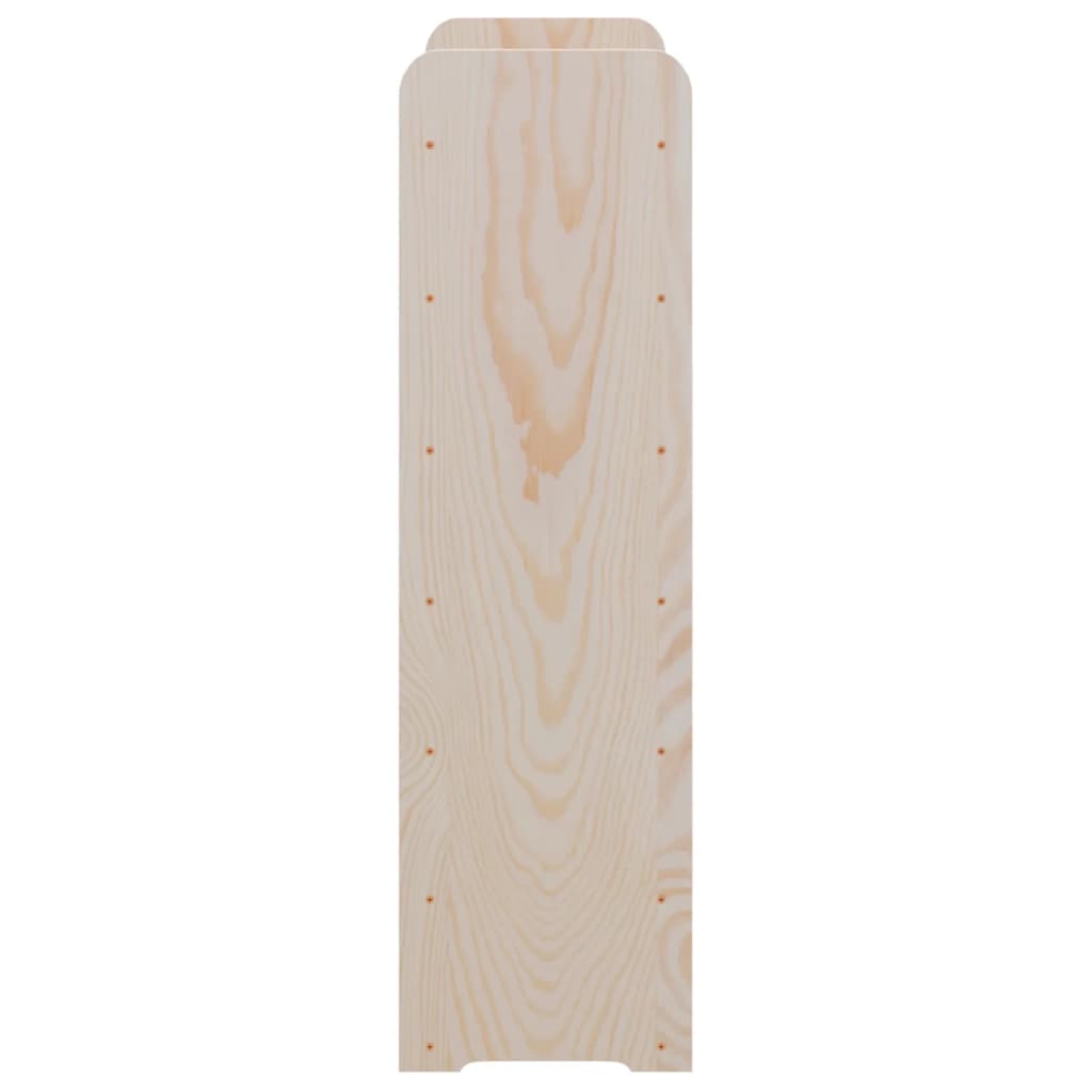 Portavini Pannello Superiore 67,5x25x87 cm Legno Massello Pino - homemem39