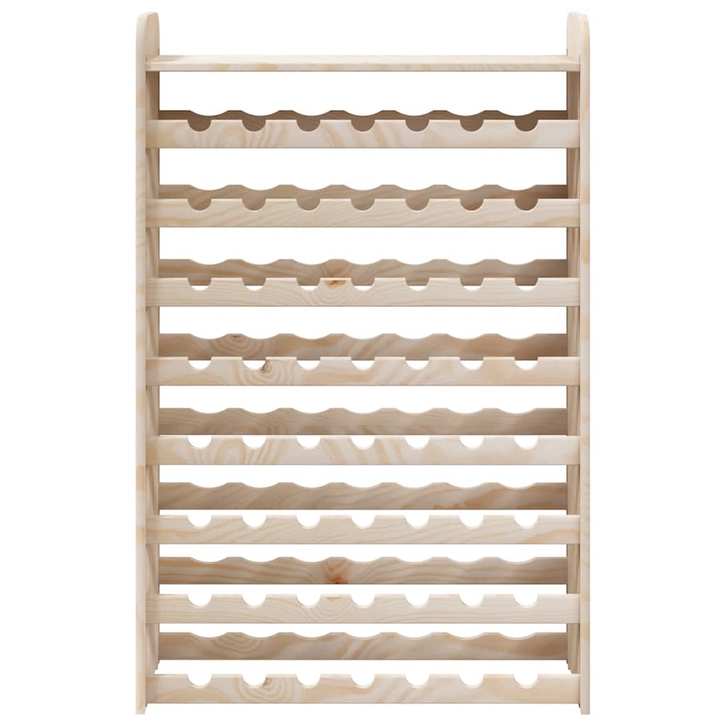 Portavini con Pannello Superiore 72,5x25x111,5 cm Massello Pino | homemem39