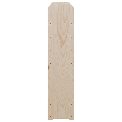 Portavini con Pannello Superiore 72,5x25x111,5 cm Massello Pino